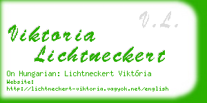 viktoria lichtneckert business card