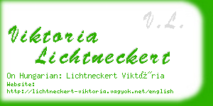 viktoria lichtneckert business card